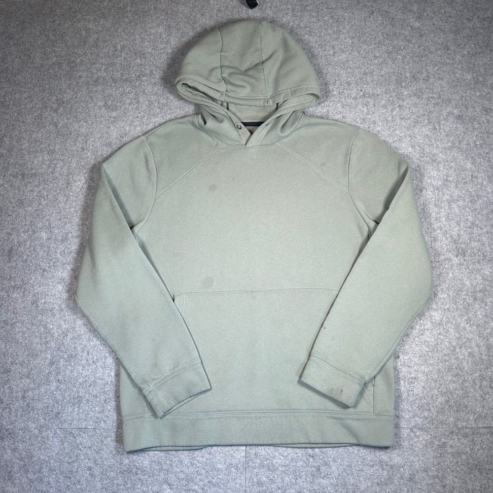 TAG Athletica‎ Hoodie Mens Large Sage Green Pullover Sweatshirt Active